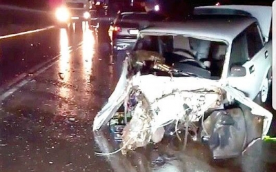 Под Инкреманом столкнулись два автомобиля