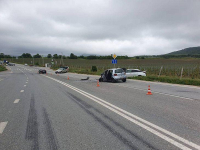На трассе «Ялта – Севастополь» автомобиль «Toyota» протаранил три машины
