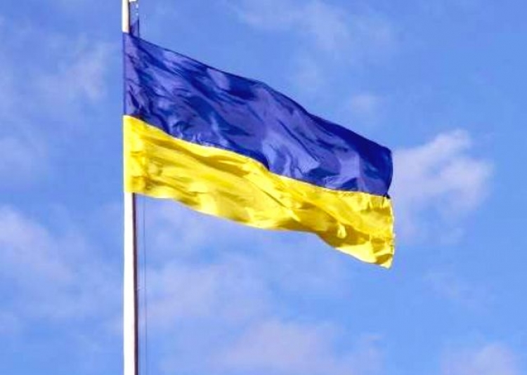 Над «Тайганом» взвился украинский флаг