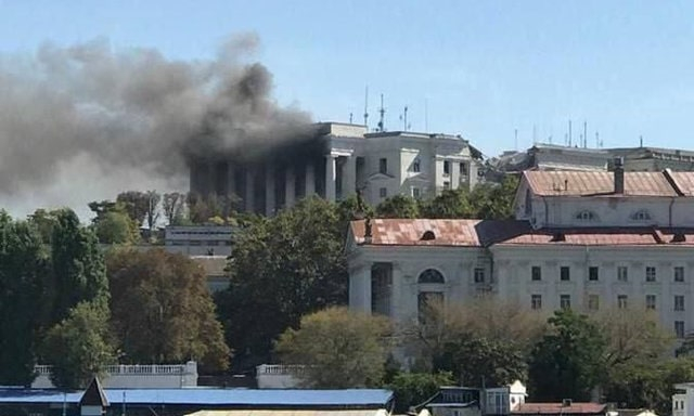 Штаб ЧФ в Севастополе до сих пор не восстановлен