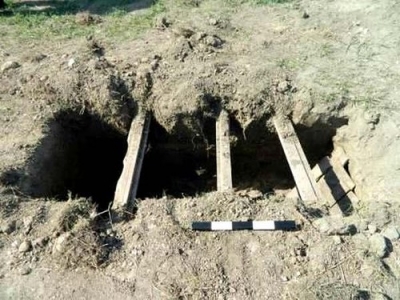 В канун 9-го Мая вандалы вновь разрыли братскую могилу