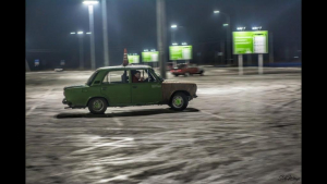 В Симферополе наказали водителя за дрифт в пешеходной зоне