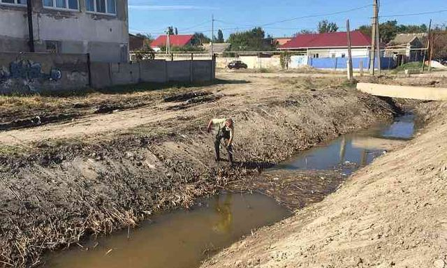 В Керчи строят обводной канал – на случай наводнения