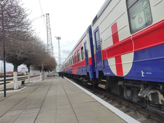 В Джанкой из Сибири приехал санитарный поезд