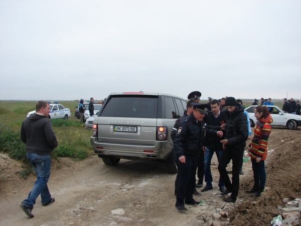 Гонщиков в Евпатории приняли за террористов