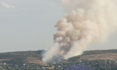 В Крыму гремят взрывы и горят склады