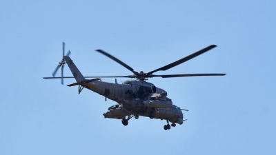 В Джанкое разбился российский вертолет – есть жертвы (видео)