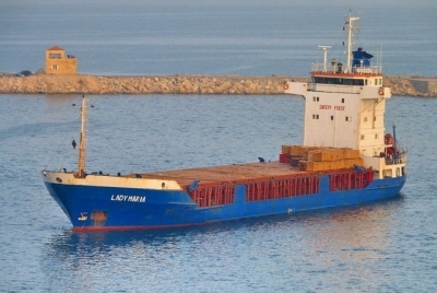 В Керченском проливе столкнулись два иностранных судна