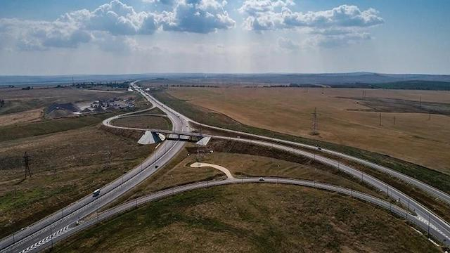 Чтобы построить съезд с «Тавриды», в Симферополе перенесли русло реки