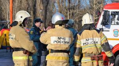 В Армянске горело общежитие