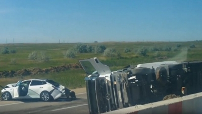 12 июня Крым отметил несколькими авариями на трассах