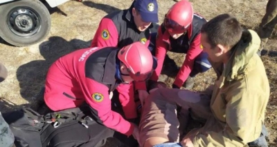 В районе горы Клементьева упал парапланерист