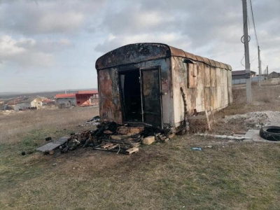 В Бахчисарайском районе во время пожара погиб человек