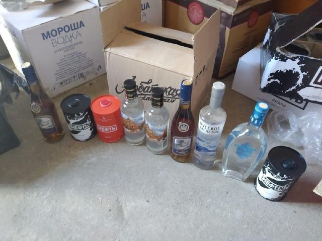 В Крым из Краснодарского края поставляли фальшивый алкоголь