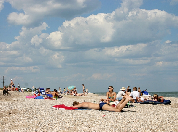 В Алуште трудно найти не «лечебный» пляж