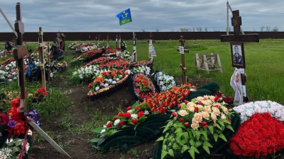В Крыму похоронили почти 1 300 российских солдат, убитых на войне в Украине