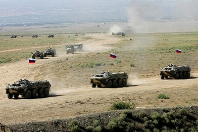 Активизация российских военных в Крыму