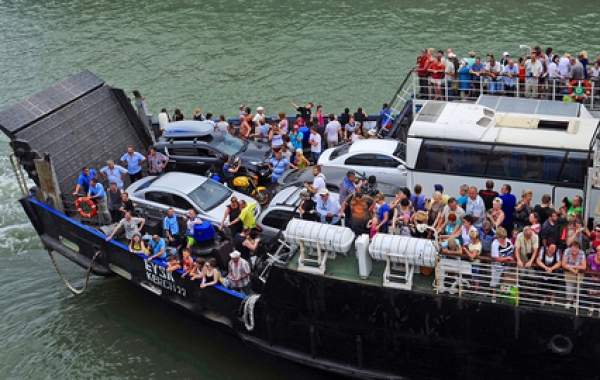 На Керченской переправе отменили «единый билет»