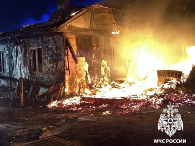 В Красногвардейском районе в огне погибли два человека