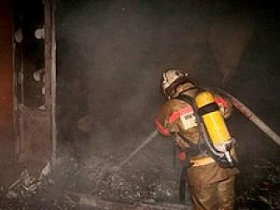 В Евпатории сгорел ресторан